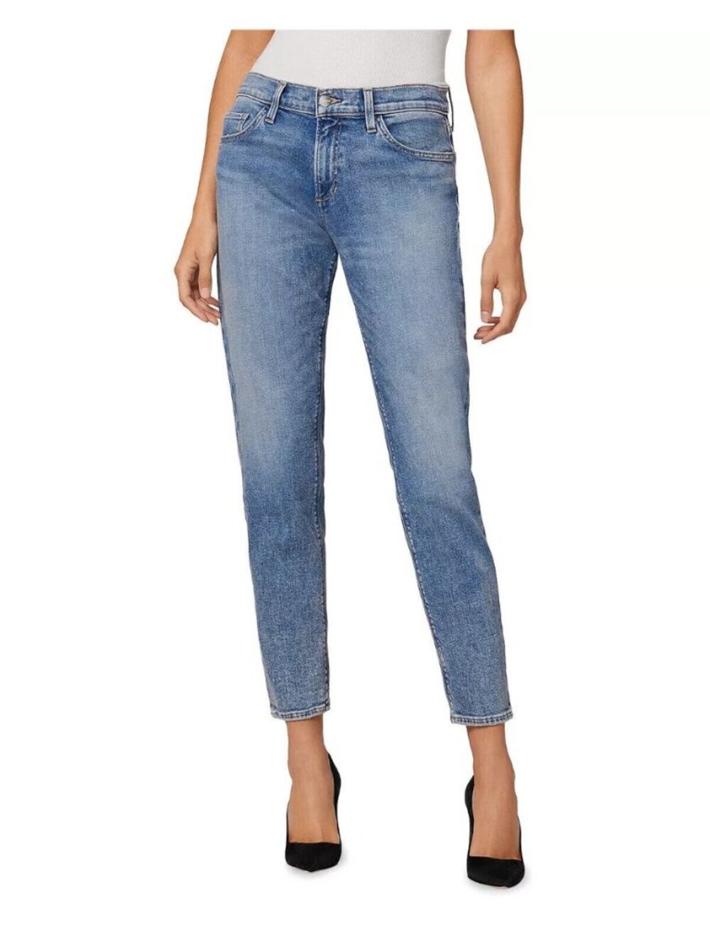 NEW! Joe's Jeans Women's 25 The Bobby Mid Rise Tapered Boyfriend Jean NWT $198